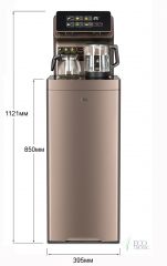 Кулер с чайным столиком Тиабар Ecotronic TB15-LNR gold