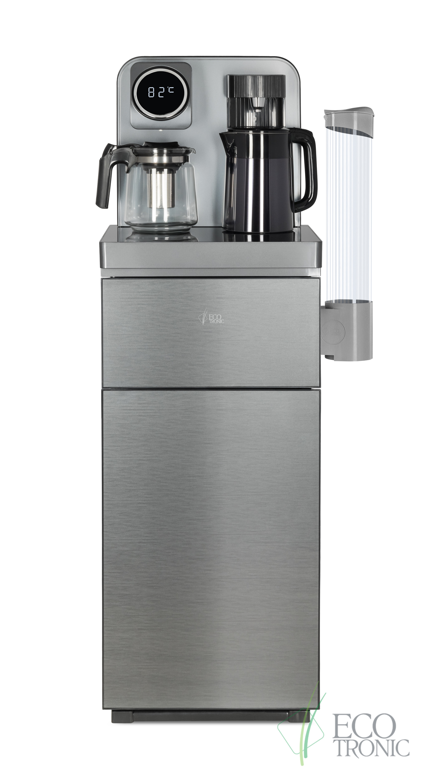 Кулер с чайным столиком Тиабар Ecotronic TB20-LNR grey Кулер с чайным столиком Тиабар Ecotronic TB20-LNR grey фото