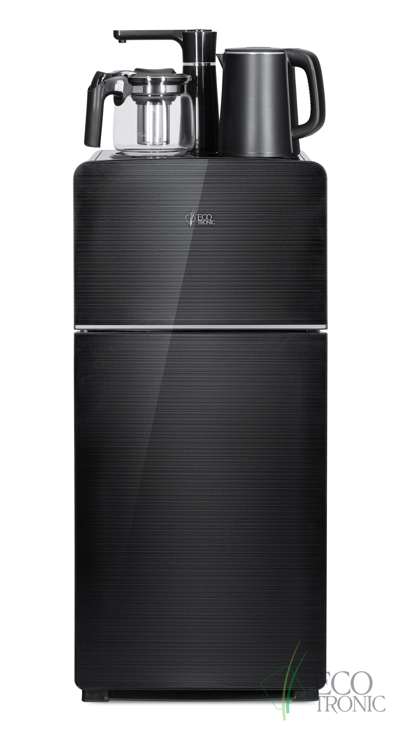 Кулер с чайным столиком Тиабар Ecotronic TB18-LE black Кулер с чайным столиком Тиабар Ecotronic TB18-LE black фото