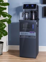Кулер с чайным столиком Тиабар Ecotronic TB33-LNR UV dark grey