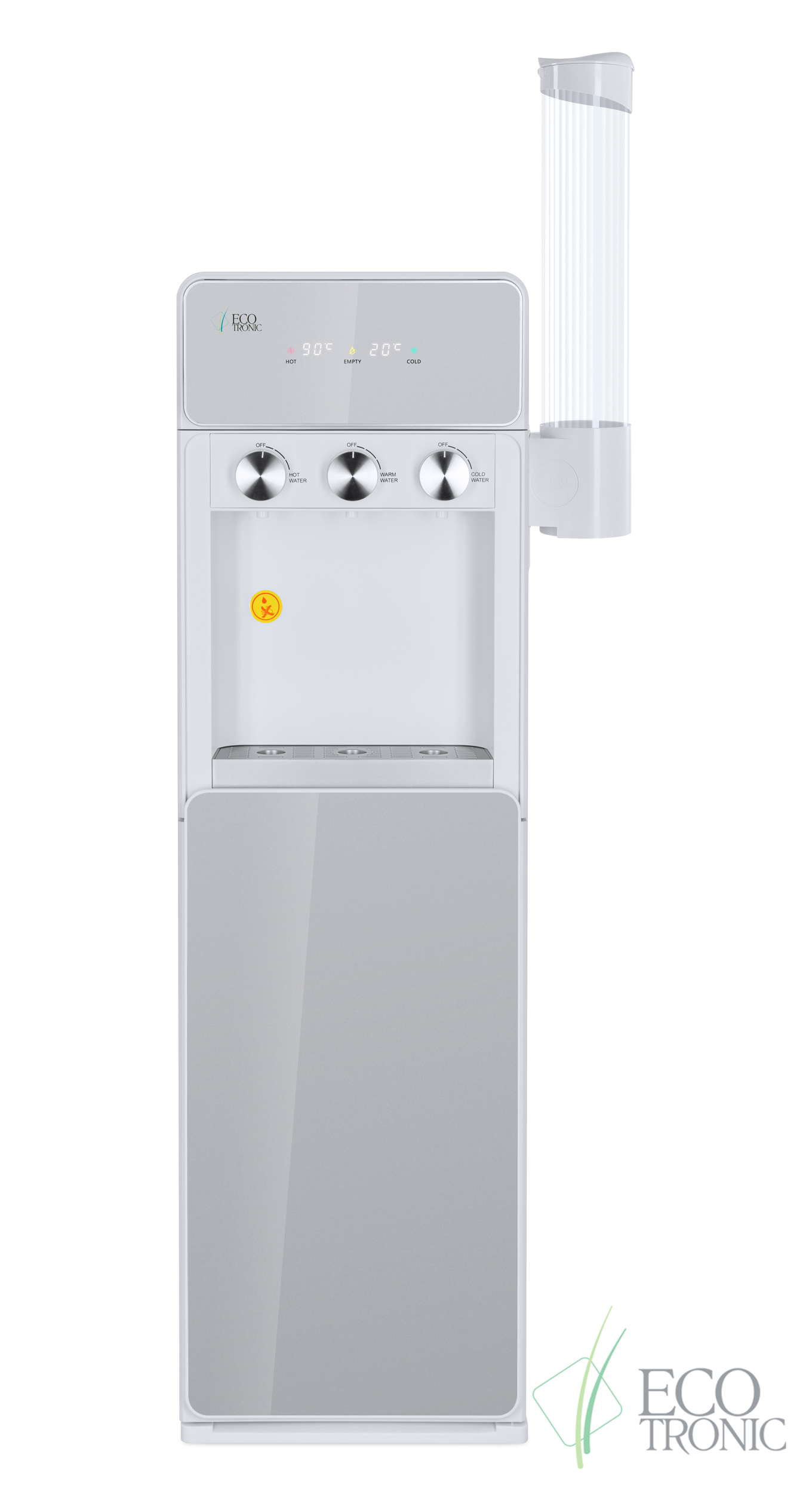 Кулер Ecotronic K42-LXEM white-silver Кулер Ecotronic K42-LXEM white-silver фото