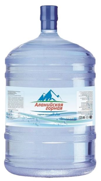 Природная питьевая вода «Аланийская горная» 19л